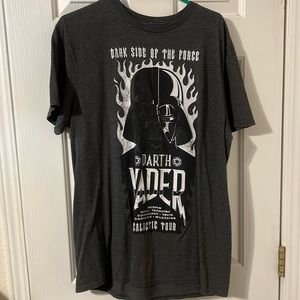 Star Wars Darth Vader, dark side of the force T-shirt size large